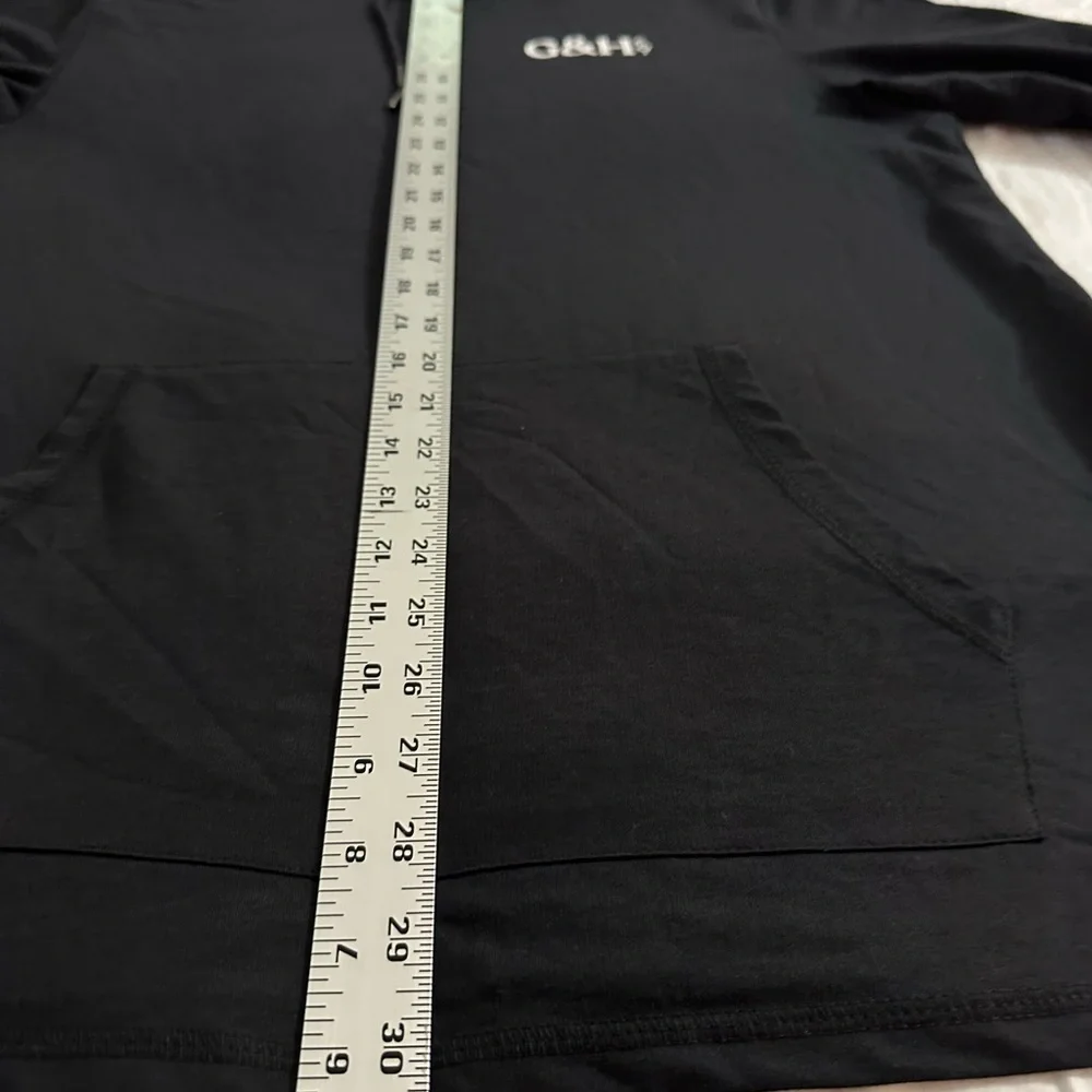 Black Men's Hoodie Save The Pups